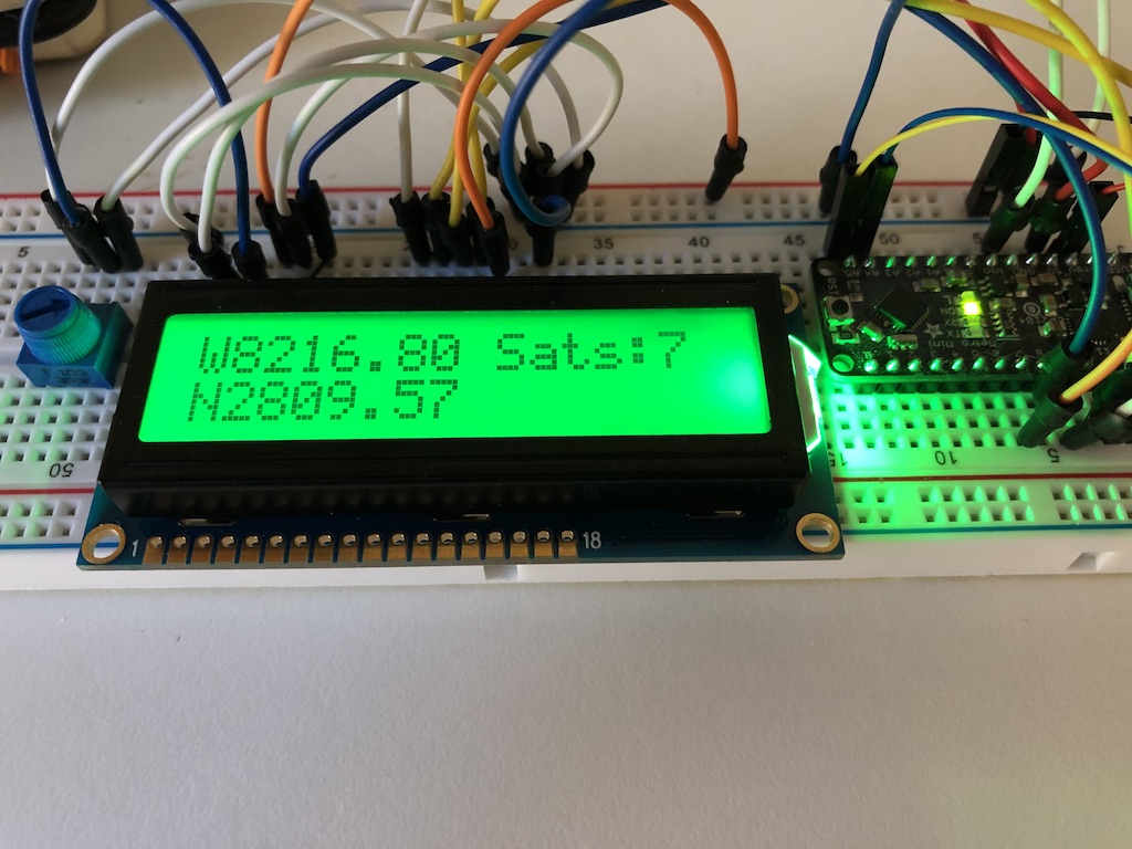 breadboard layout